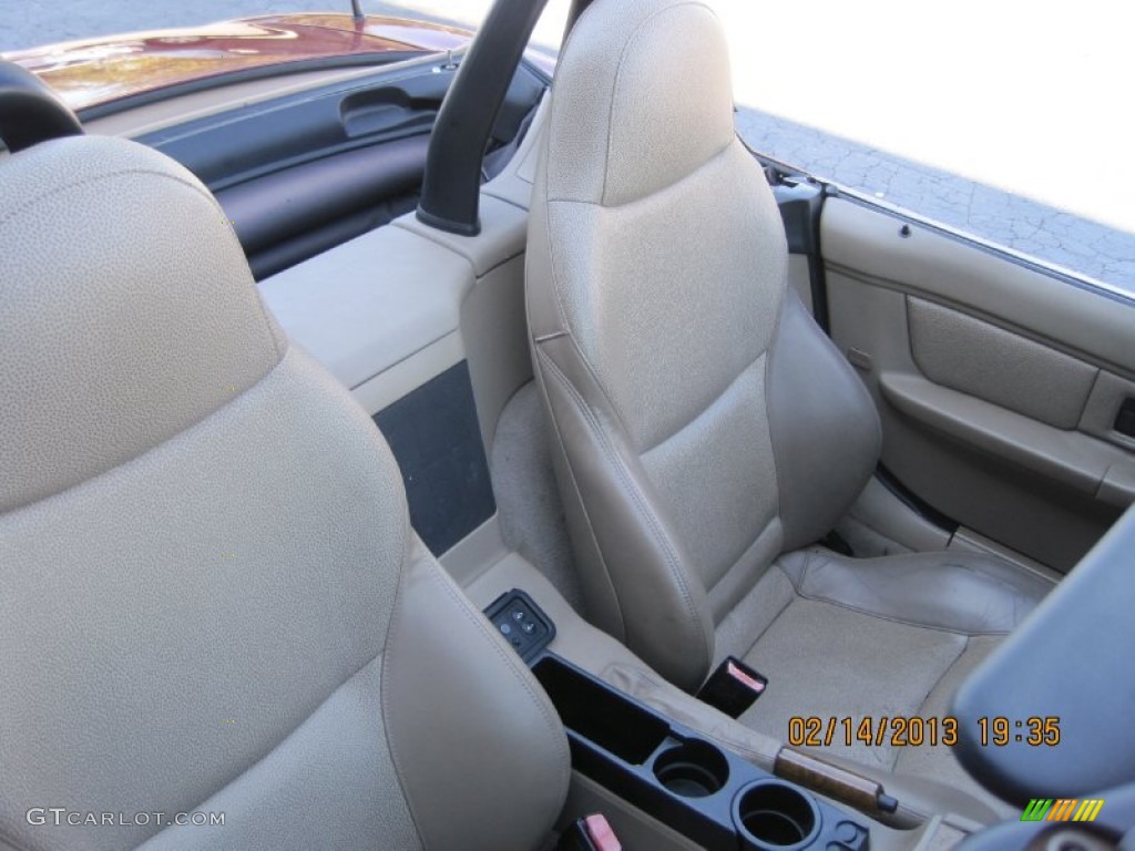 2000 Z3 2.3 Roadster - Siena Red Metallic / Beige photo #7