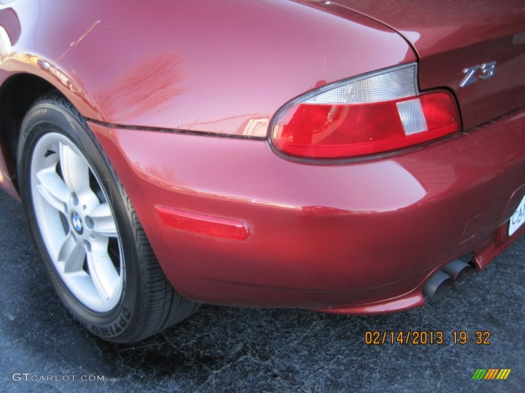 2000 Z3 2.3 Roadster - Siena Red Metallic / Beige photo #13