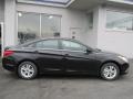 2013 Midnight Black Hyundai Sonata GLS  photo #2