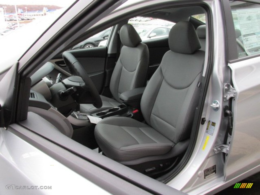 2013 Elantra Limited - Silver / Gray photo #7
