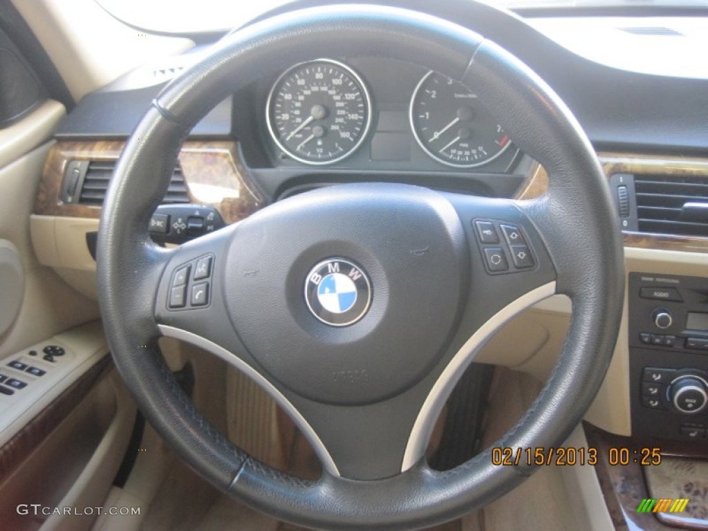 2007 3 Series 328i Sedan - Sonora Metallic / Beige photo #13
