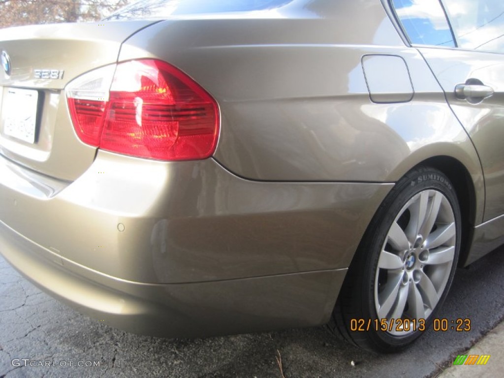 2007 3 Series 328i Sedan - Sonora Metallic / Beige photo #19