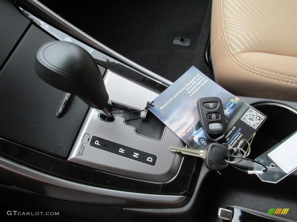 2013 Elantra GLS - Desert Bronze / Beige photo #9