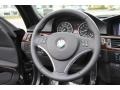 Black Steering Wheel Photo for 2011 BMW 3 Series #79830393
