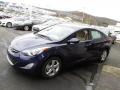 2013 Indigo Night Hyundai Elantra GLS  photo #3