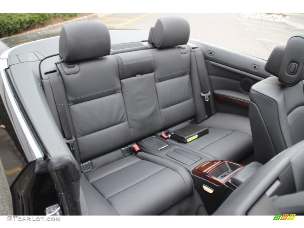 2011 BMW 3 Series 328i Convertible Rear Seat Photo #79830530