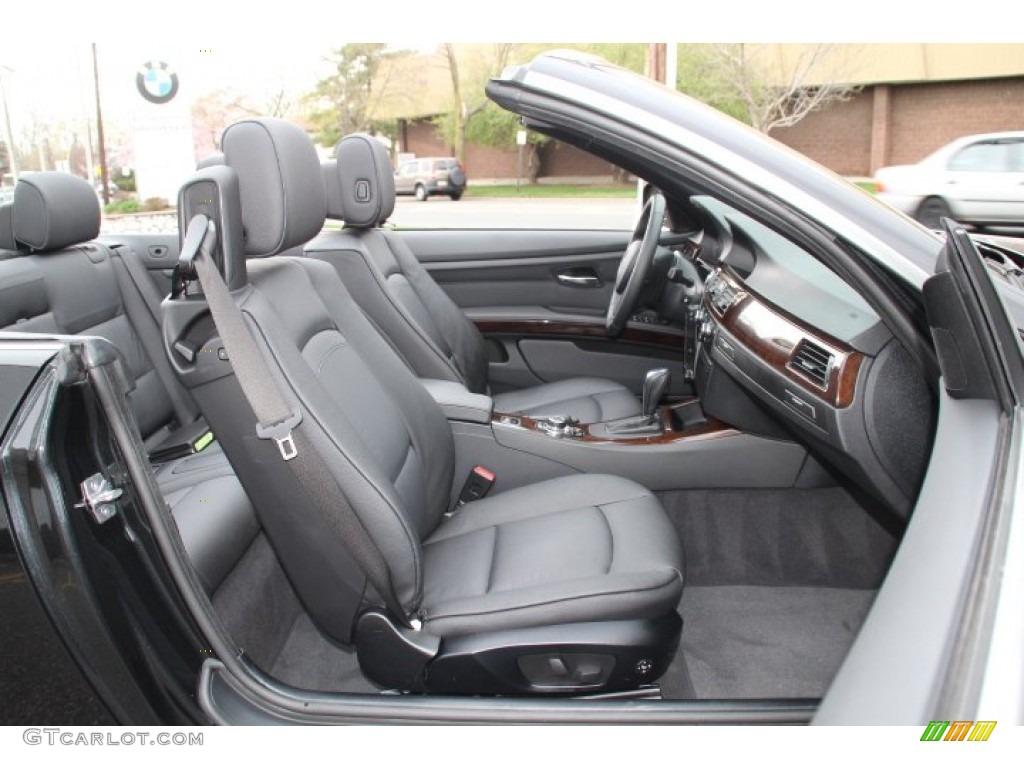 Black Interior 2011 BMW 3 Series 328i Convertible Photo #79830572