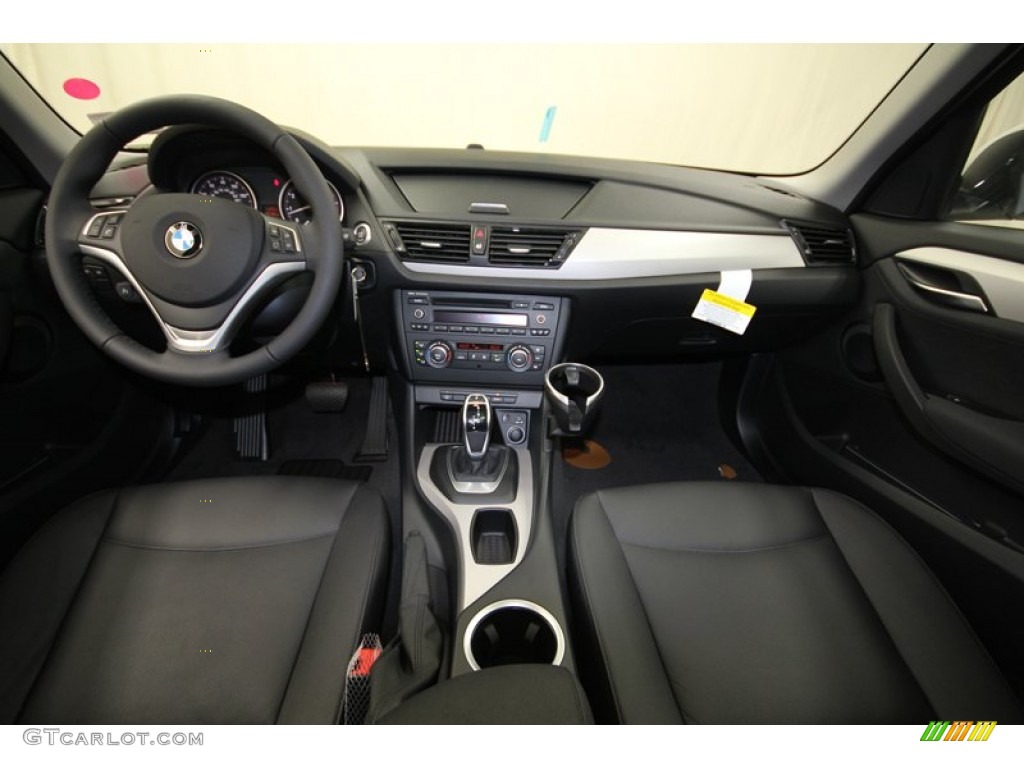 2014 BMW X1 sDrive28i Black Dashboard Photo #79830673