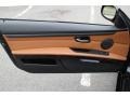 Saddle Brown Dakota Leather Door Panel Photo for 2011 BMW 3 Series #79830897