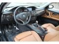 Saddle Brown Dakota Leather Prime Interior Photo for 2011 BMW 3 Series #79830919