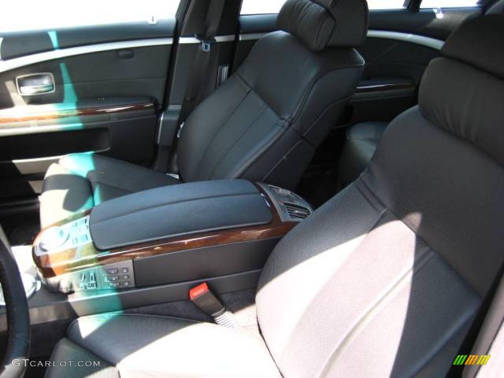 2006 7 Series 750Li Sedan - Jet Black / Black Nasca Leather photo #13