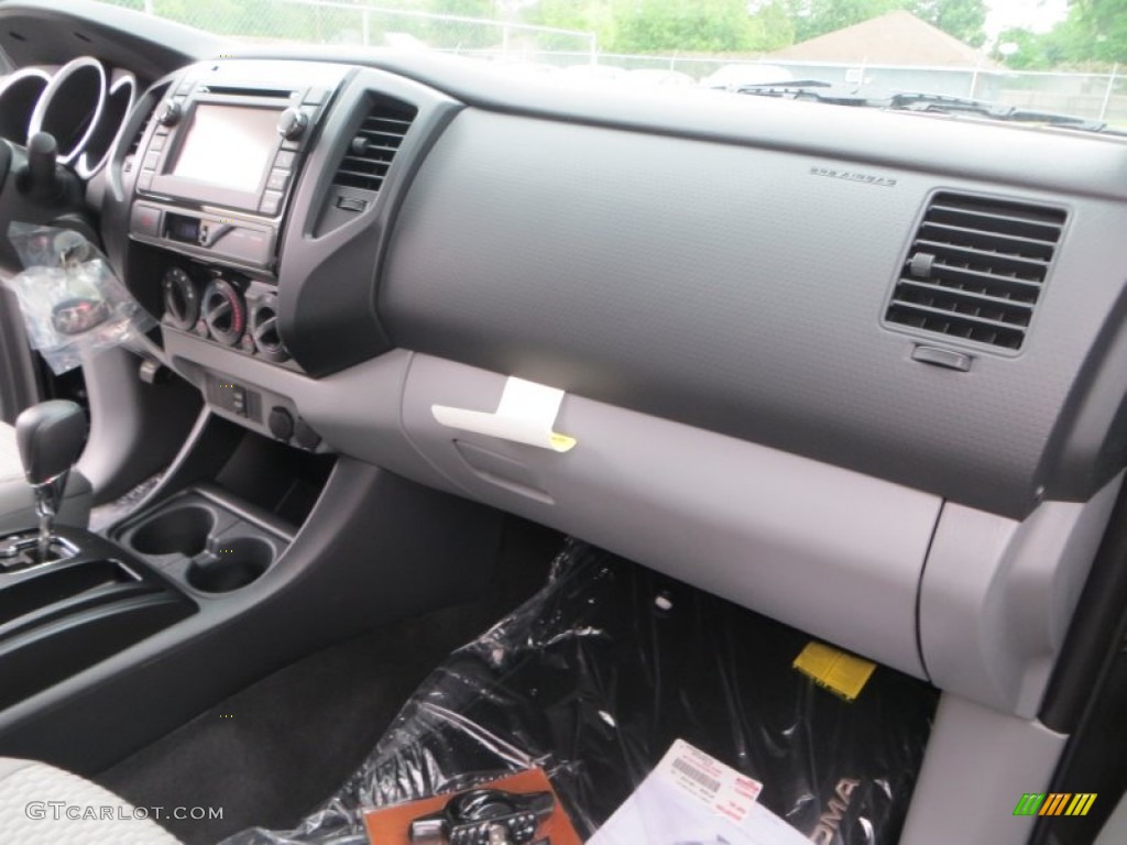 2013 Toyota Tacoma Double Cab Graphite Dashboard Photo #79831542