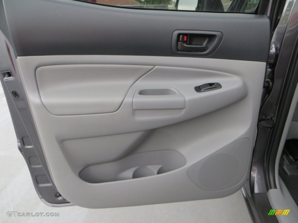 2013 Toyota Tacoma Double Cab Graphite Door Panel Photo #79831562