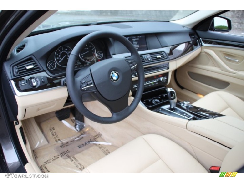 2011 5 Series 528i Sedan - Mojave Brown Metallic / Venetian Beige photo #10