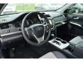 2013 Toyota Camry Black/Ash Interior Prime Interior Photo