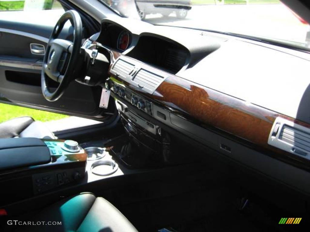 2006 7 Series 750Li Sedan - Jet Black / Black Nasca Leather photo #17