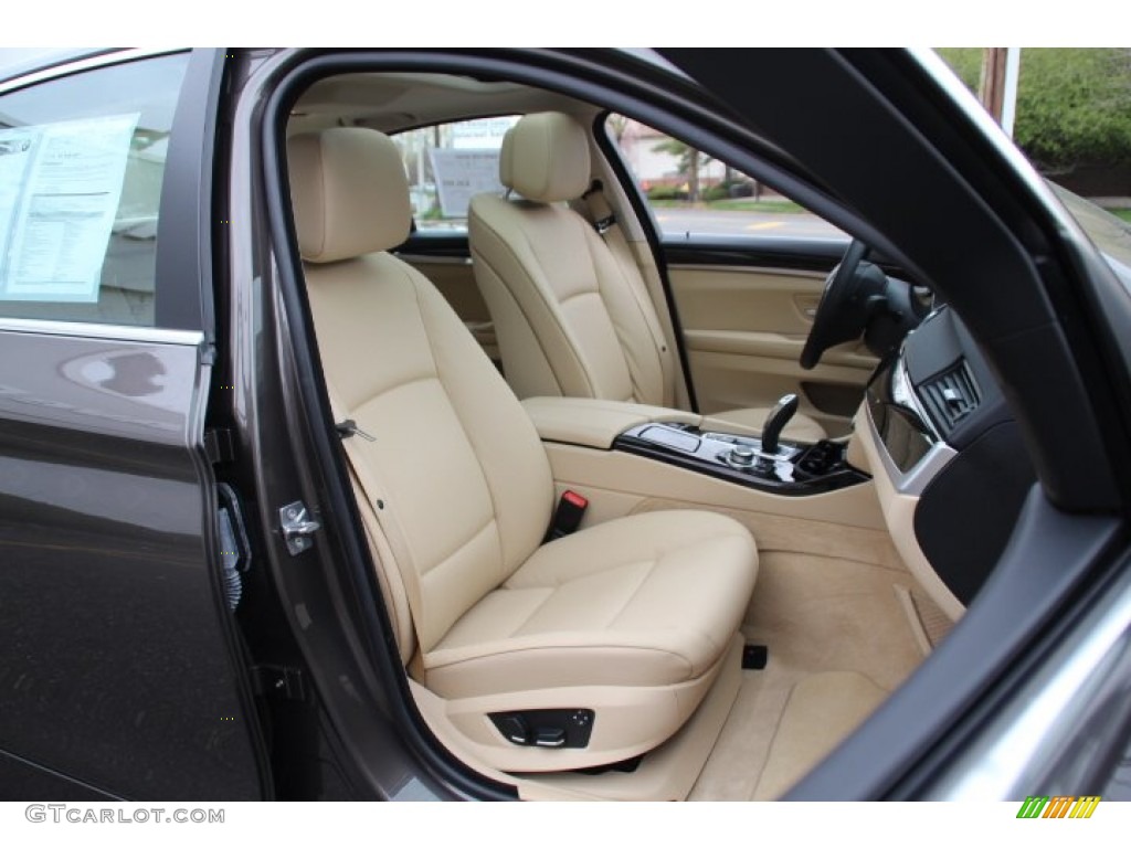 2011 5 Series 528i Sedan - Mojave Brown Metallic / Venetian Beige photo #29