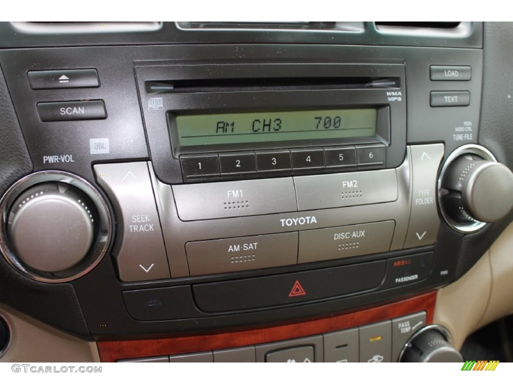 2008 Toyota Highlander Limited Audio System Photos