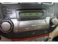 2008 Toyota Highlander Sand Beige Interior Audio System Photo