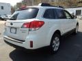 2011 Satin White Pearl Subaru Outback 3.6R Limited Wagon  photo #7