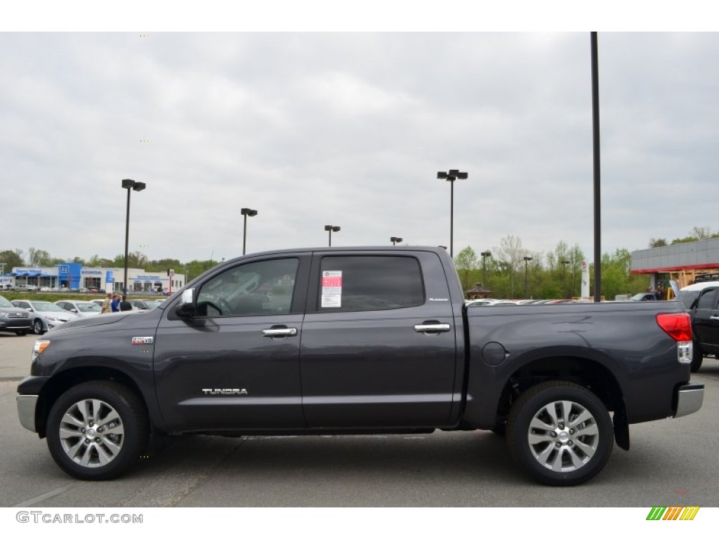 Magnetic Gray Metallic 2013 Toyota Tundra Platinum CrewMax 4x4 Exterior Photo #79832176