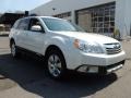 2011 Satin White Pearl Subaru Outback 3.6R Limited Wagon  photo #9