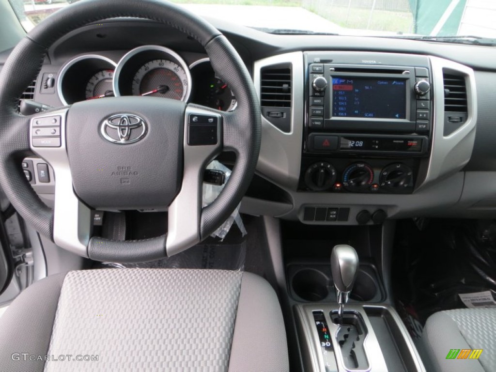 2013 Toyota Tacoma TSS Prerunner Double Cab Graphite Dashboard Photo #79832412