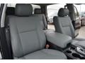Front Seat of 2013 Tundra Platinum CrewMax 4x4