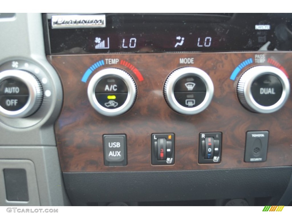 2013 Toyota Tundra Platinum CrewMax 4x4 Controls Photo #79832932