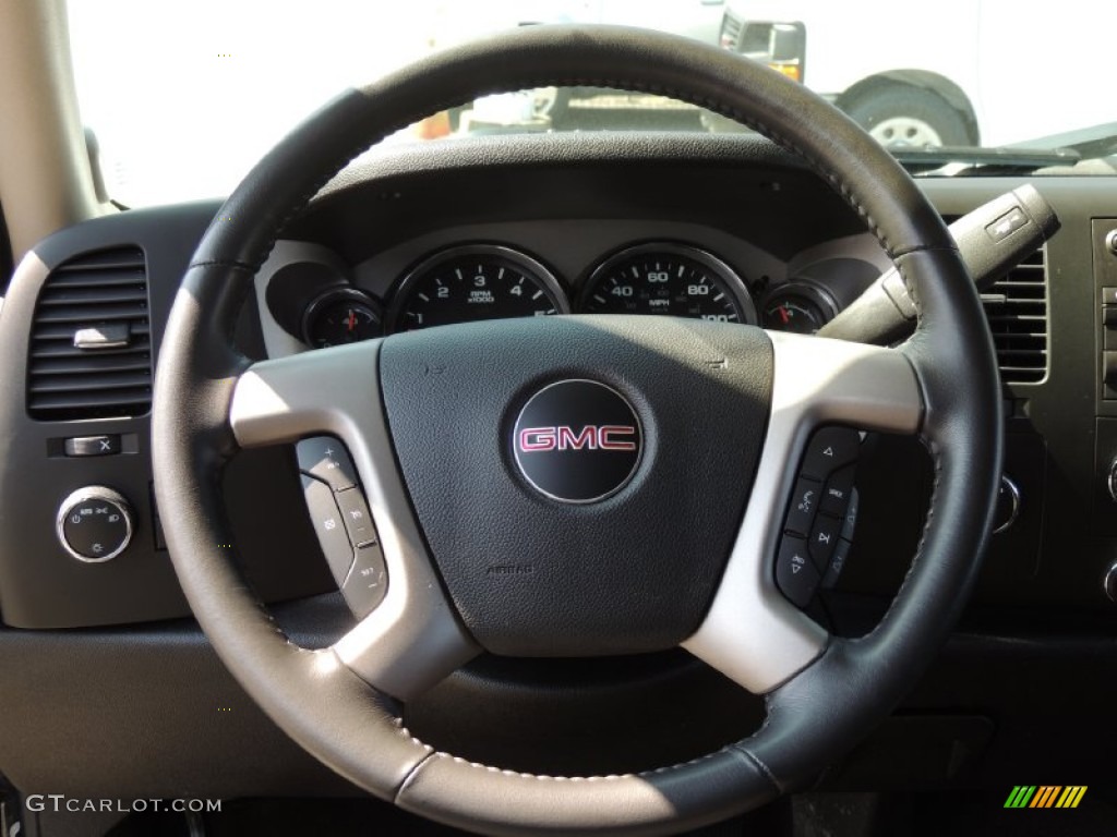 2011 GMC Sierra 1500 SLE Extended Cab 4x4 Steering Wheel Photos