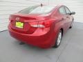 2013 Red Allure Hyundai Elantra Limited  photo #3