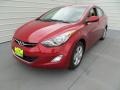 2013 Red Allure Hyundai Elantra Limited  photo #6