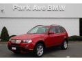 2007 Crimson Red BMW X3 3.0si #79813873