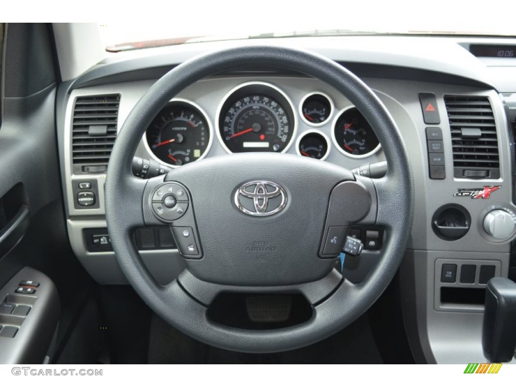 2013 Toyota Tundra XSP-X CrewMax Graphite Steering Wheel Photo #79833625