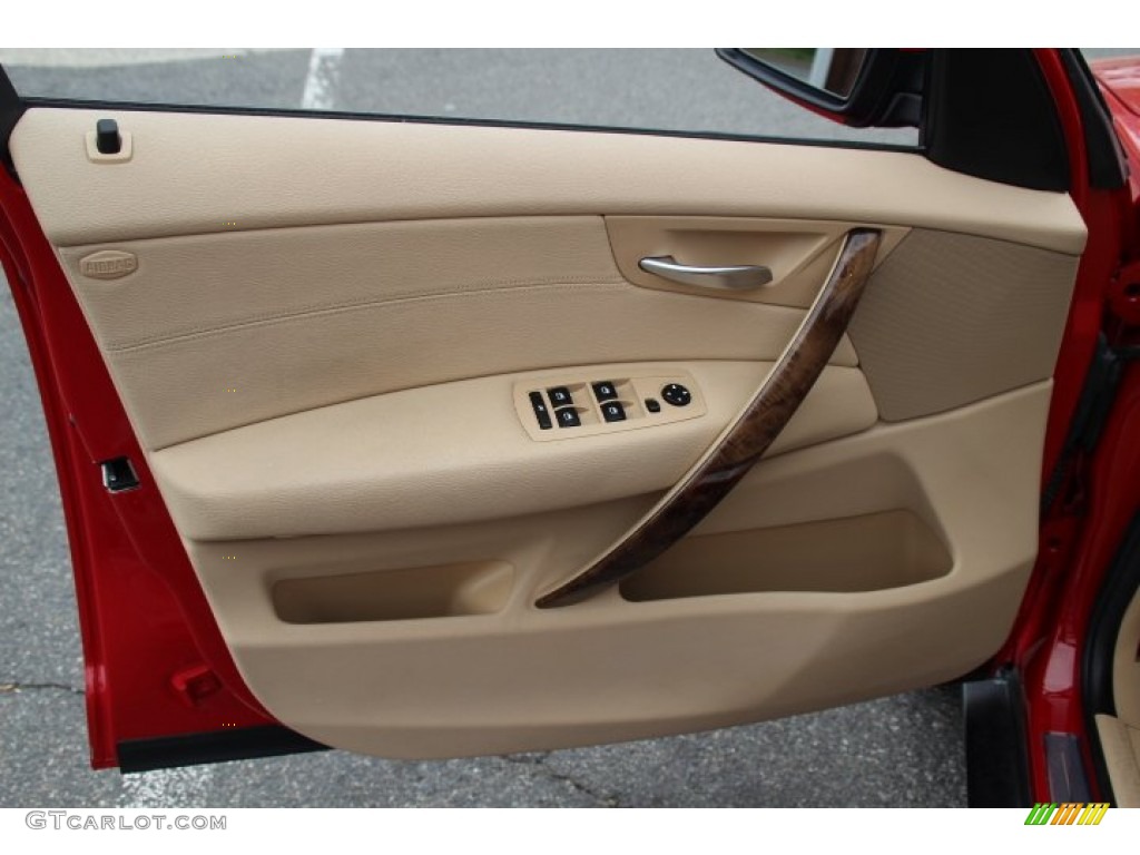 2007 X3 3.0si - Crimson Red / Sand Beige photo #9