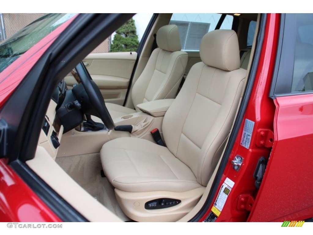 2007 X3 3.0si - Crimson Red / Sand Beige photo #12