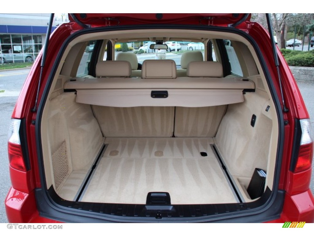2007 X3 3.0si - Crimson Red / Sand Beige photo #21