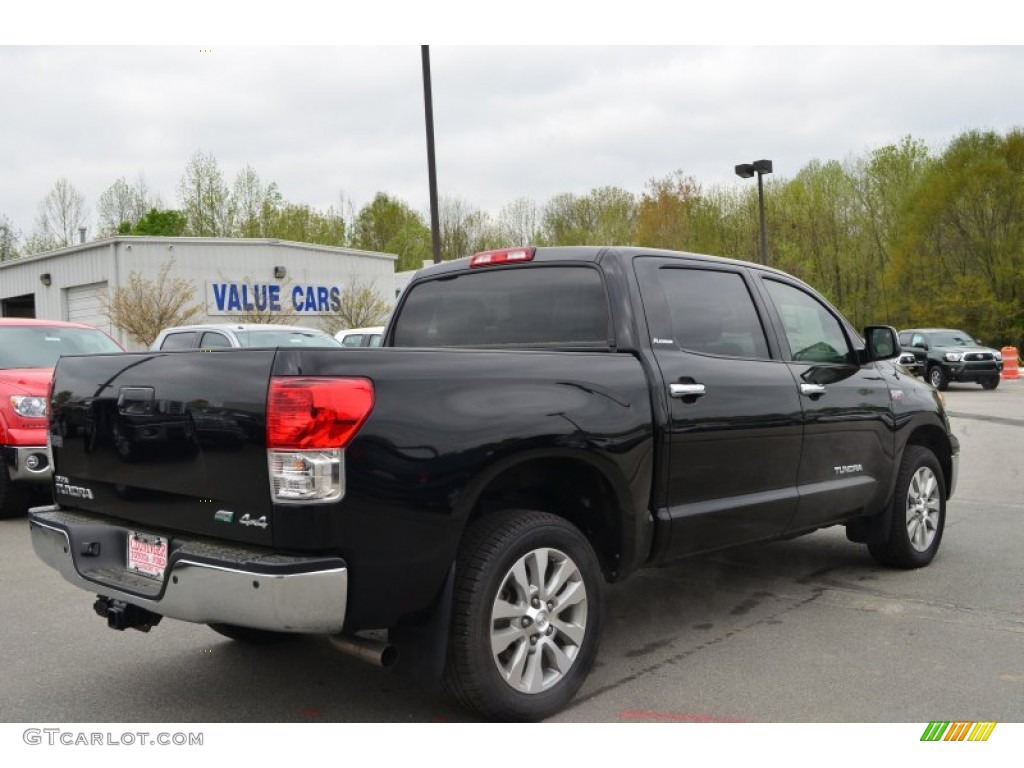 2013 Tundra Platinum CrewMax 4x4 - Black / Graphite photo #5