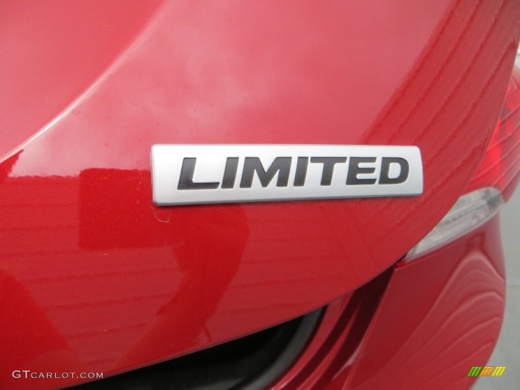 2013 Elantra Limited - Red Allure / Beige photo #15