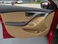 2013 Red Allure Hyundai Elantra Limited  photo #21