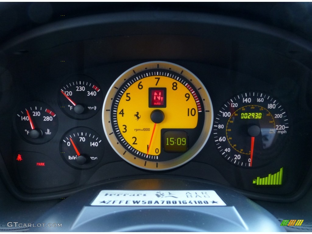 2008 Ferrari F430 Coupe F1 Gauges Photo #79834945