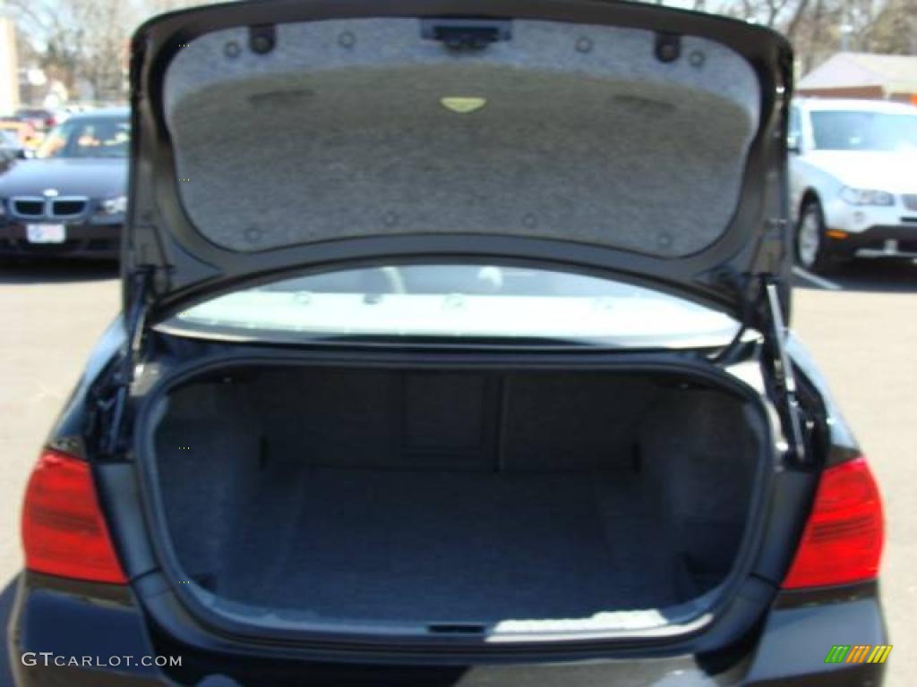 2008 3 Series 328i Sedan - Jet Black / Gray photo #18