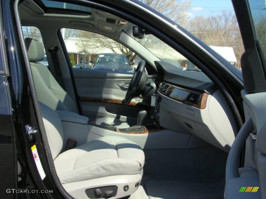 2008 3 Series 328i Sedan - Jet Black / Gray photo #22