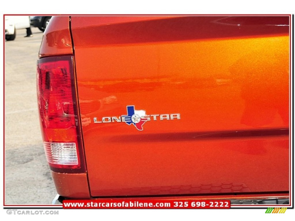 2013 1500 Lone Star Crew Cab 4x4 - Copperhead Pearl / Black/Diesel Gray photo #7