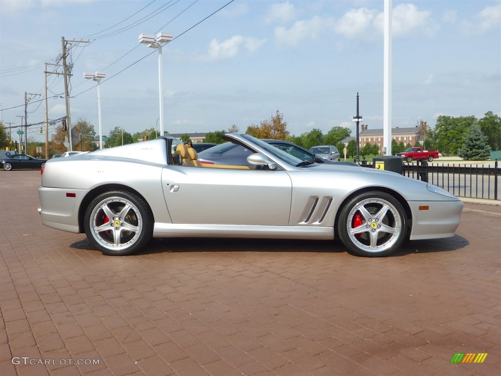 Grigio Touring (Silver) 2005 Ferrari 575 Superamerica Roadster F1 Exterior Photo #79836260