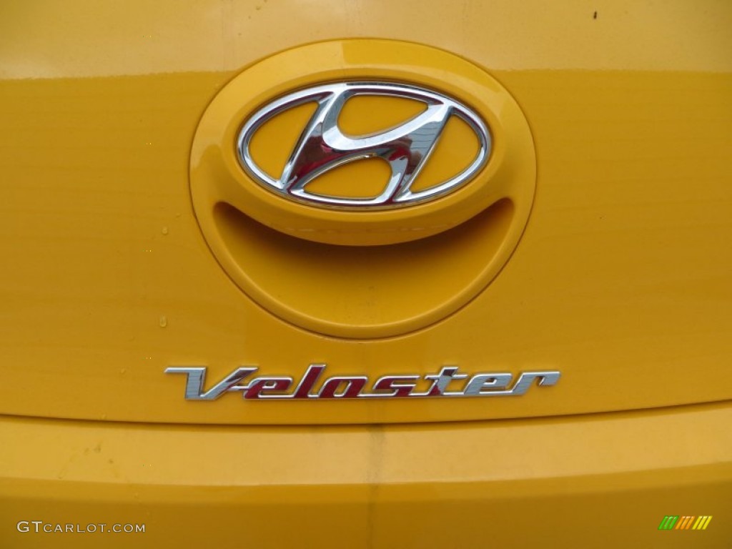 2013 Veloster  - 26.2 Yellow / Black photo #14