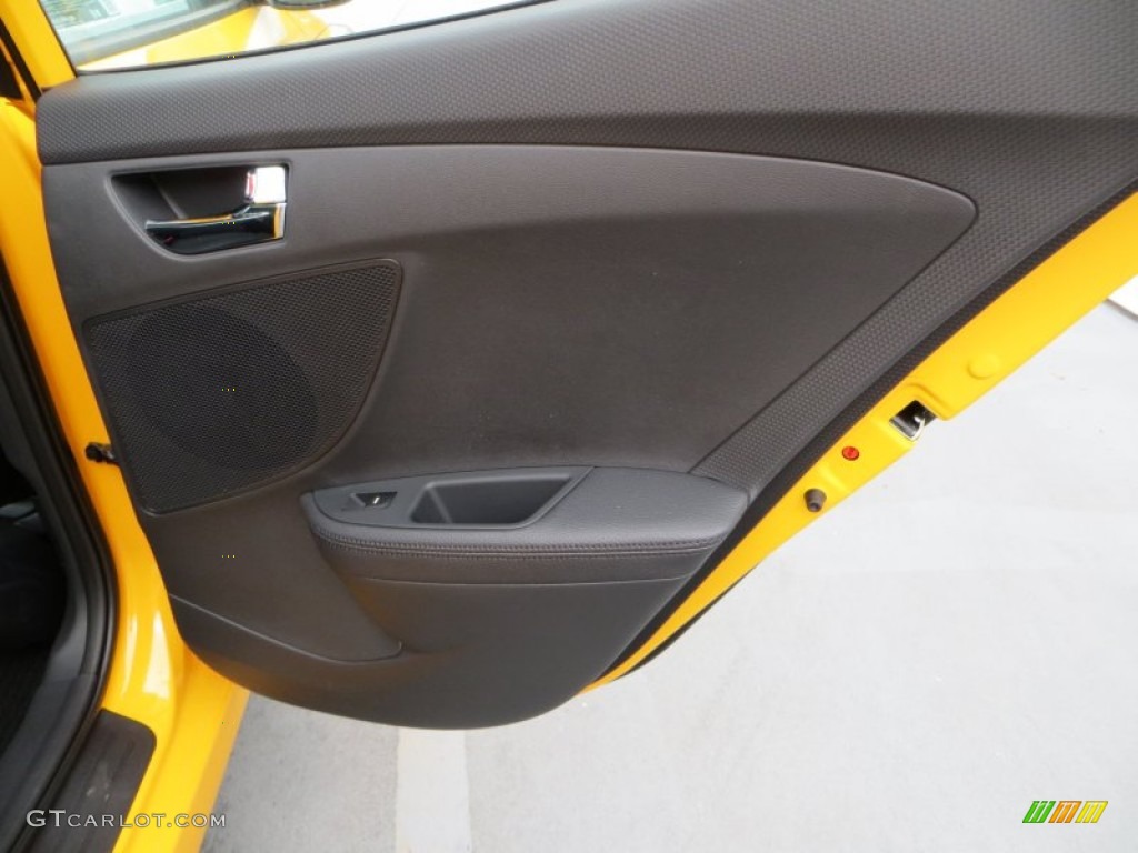 2013 Veloster  - 26.2 Yellow / Black photo #18