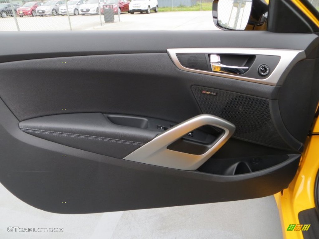 2013 Veloster  - 26.2 Yellow / Black photo #20