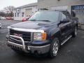 Midnight Blue Metallic - Sierra 1500 SLT Extended Cab 4x4 Photo No. 4