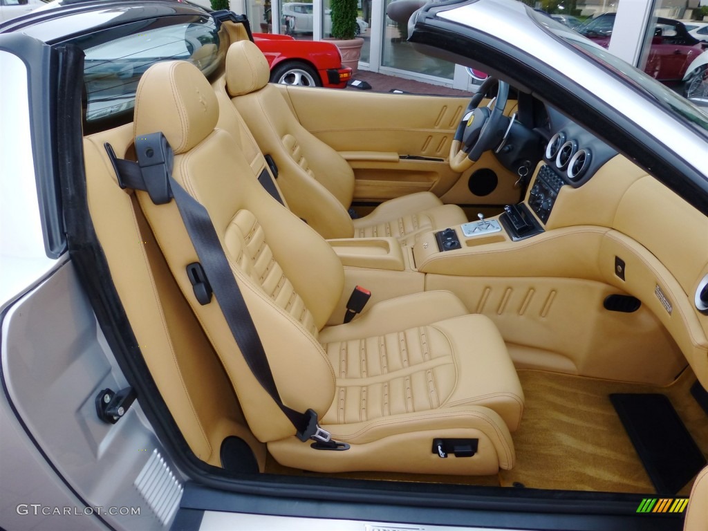 Beige Interior 2005 Ferrari 575 Superamerica Roadster F1 Photo #79836958